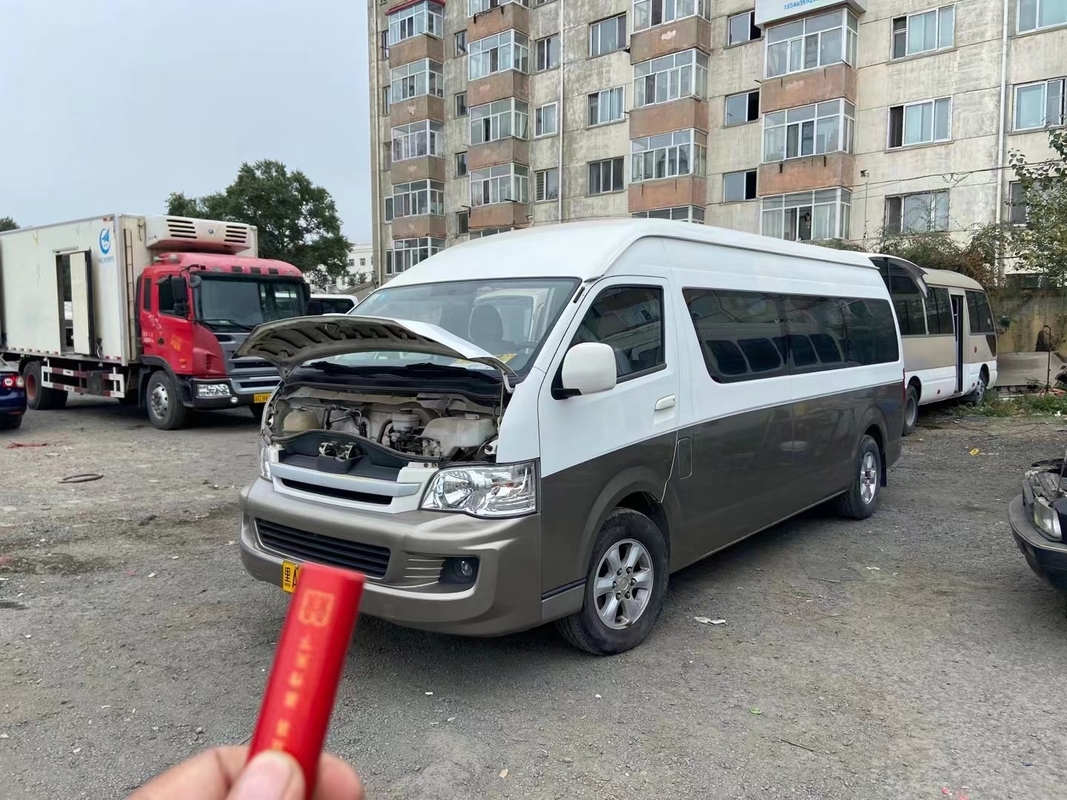 2016 motor usado asientos de Mini Bus Gasoline JINBEI Hiace 3TZ del año 18 ningún accidente en buenas condiciones