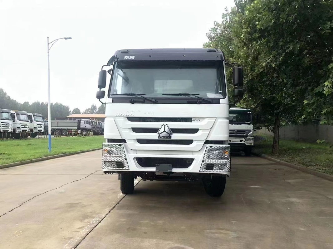 371/375hp utilizó el motor euro común II WD615.47 de Tipper Truck Left Steering In de la descarga