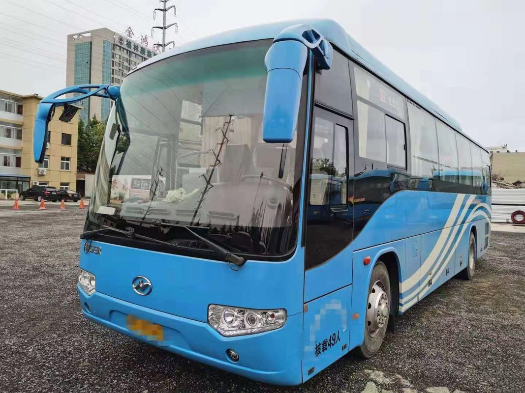 Motor en V euro de lujo 180kw del bus turístico 49seats Yuchai del motor de la parte posterior de Used Higer Bus KLQ6119 del coche