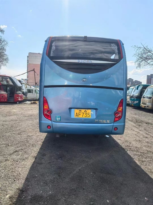 2015 años 35 Seater utilizaron KLQ6898 un coche más alto Bus LHD que dirigía el motor diesel ningún accidente