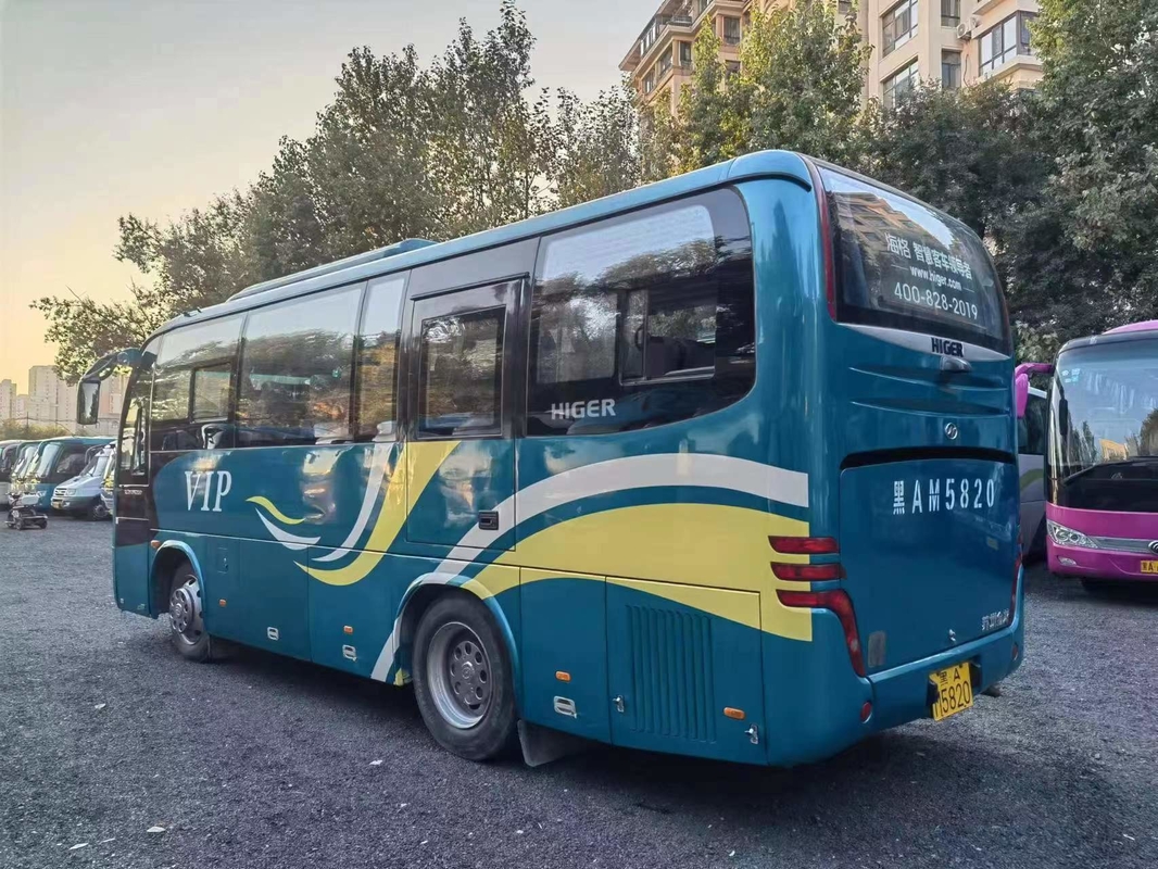 2017 años 34 KLQ6796 más alto usado asientos Mini Bus LHD que dirige el motor diesel ningún accidente