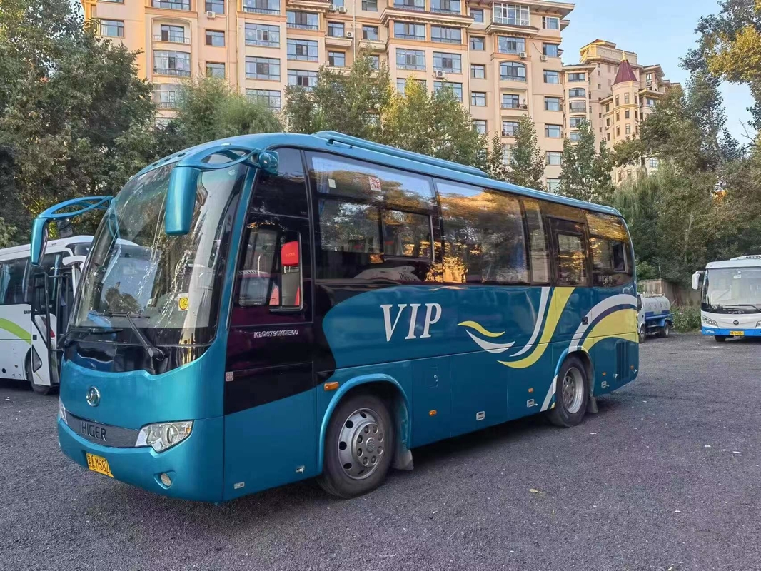 2017 años 34 KLQ6796 más alto usado asientos Mini Bus LHD que dirige el motor diesel ningún accidente
