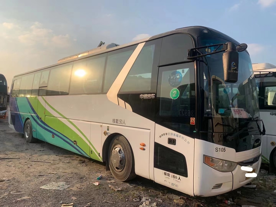 2014 coche usado asientos Bus LCK6125 del año 50 ZHONGTONG con el aire acondicionado para Tansportation