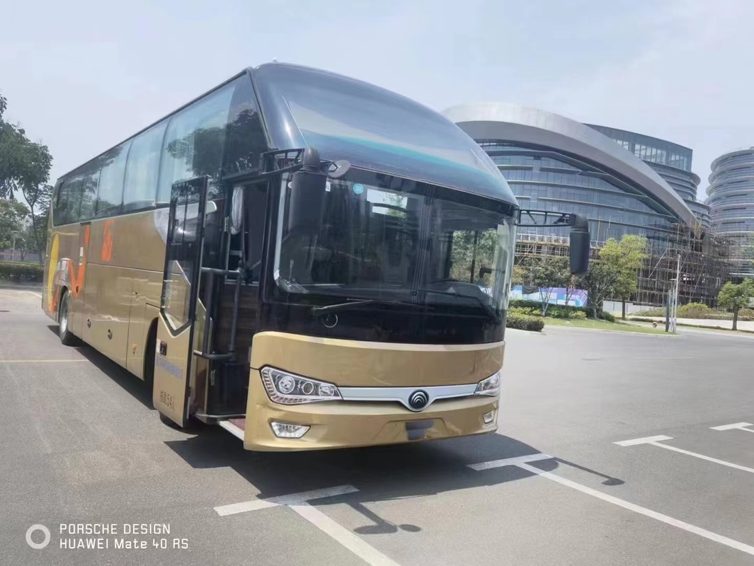 2018 suspensión usada asientos del saco hinchable de Bus Diesel Engine del coche del autobús ZK6128 de Yutong del año 54