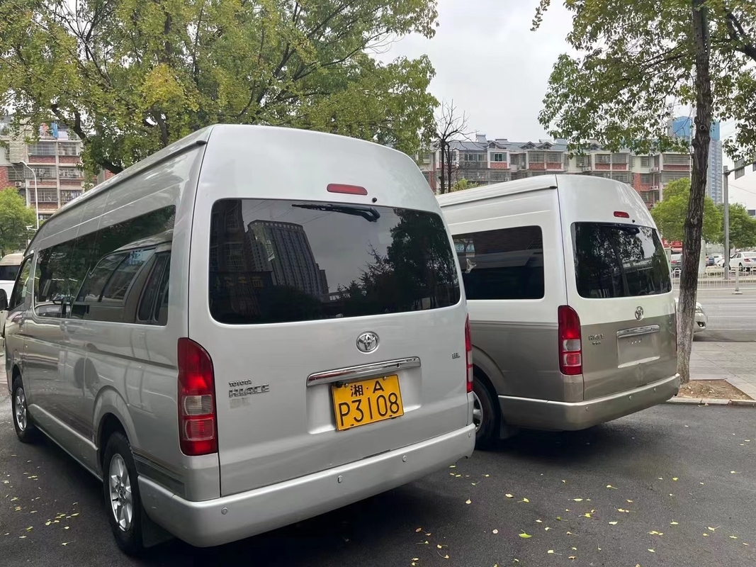 2018 el autobús usado de Toyota Hiace del año 13 asientos con el motor de gasolina utilizó a Mini Bus For Nigeria