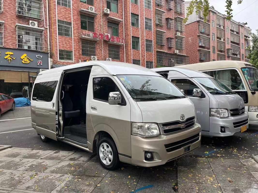 2018 el autobús usado de Toyota Hiace del año 13 asientos con el motor de gasolina utilizó a Mini Bus For Nigeria