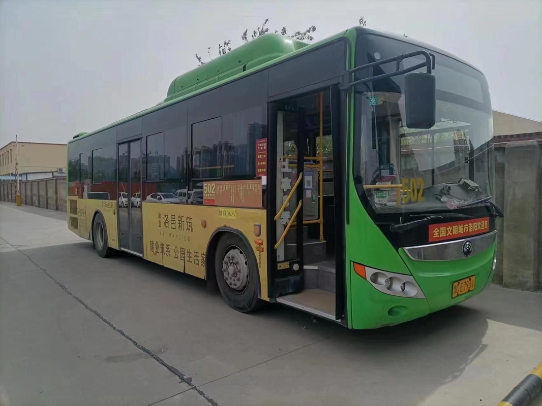 2014 años 36 asientos utilizaron el autobús Zk6105 de la ciudad de Yutong con combustible eléctrico CNG para el transporte público