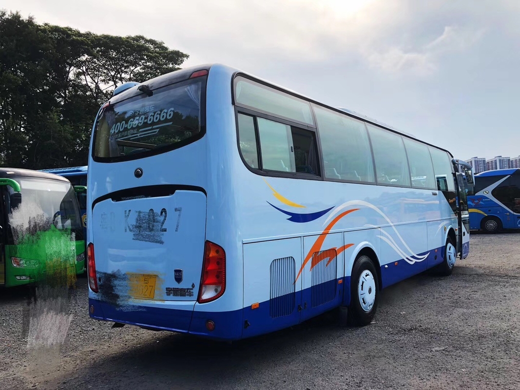 La segunda mano Yutong usado viajero transporta el transporte del motor diesel de Rhd Lhd de 49 asientos