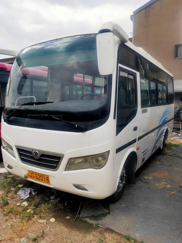 Coche usado asientos de la ciudad del euro 3 RHD Lhd de la mano del autobús segundo del pasajero de Dongfeng 19