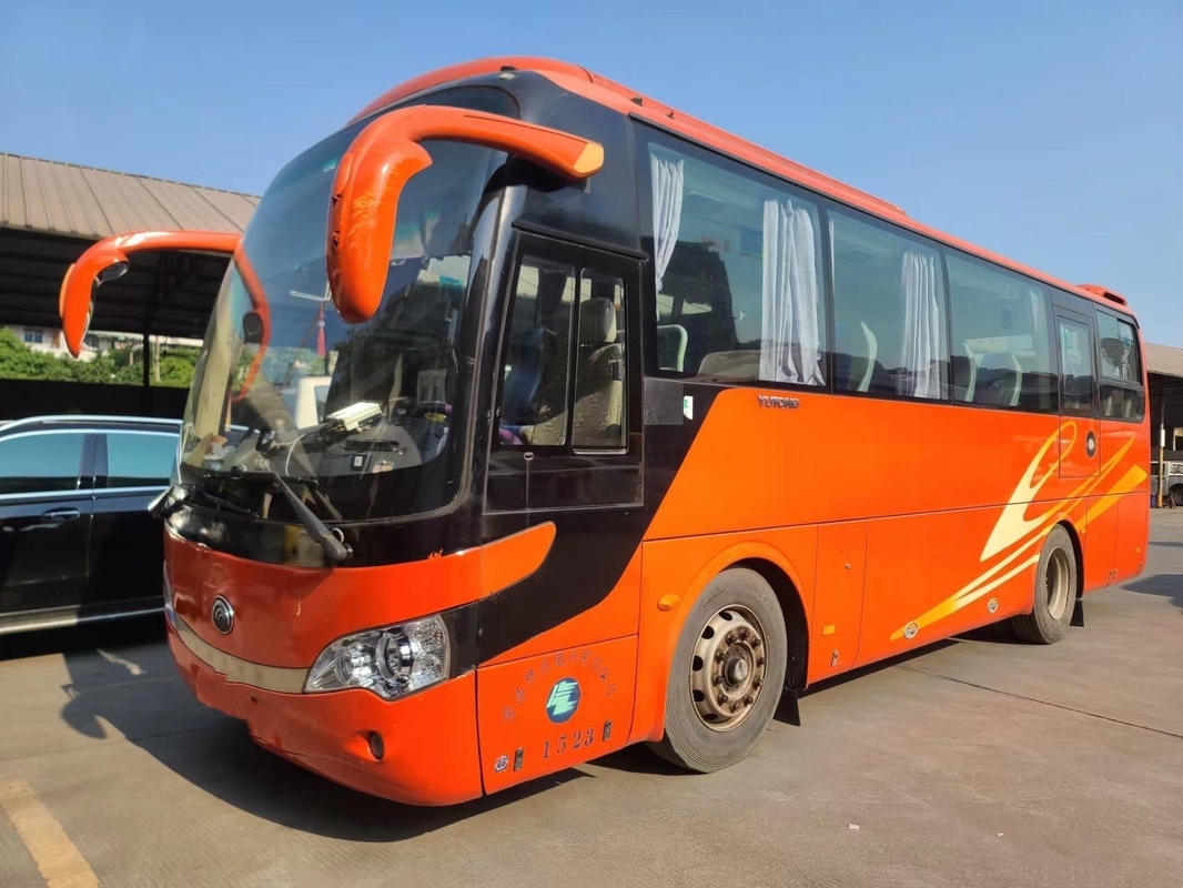 Dirección usada motor de la izquierda de Seater de la suspensión 38 del airbag del autobús del cortocircuito de Zk6908 Yuchai Yutong