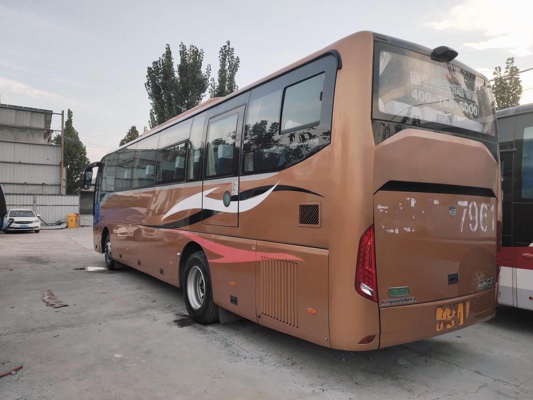 LCK6100 44seater utilizó la impulsión de la mano izquierda de las puertas del motor dos de Zhongtong Bus Yuchai del coche