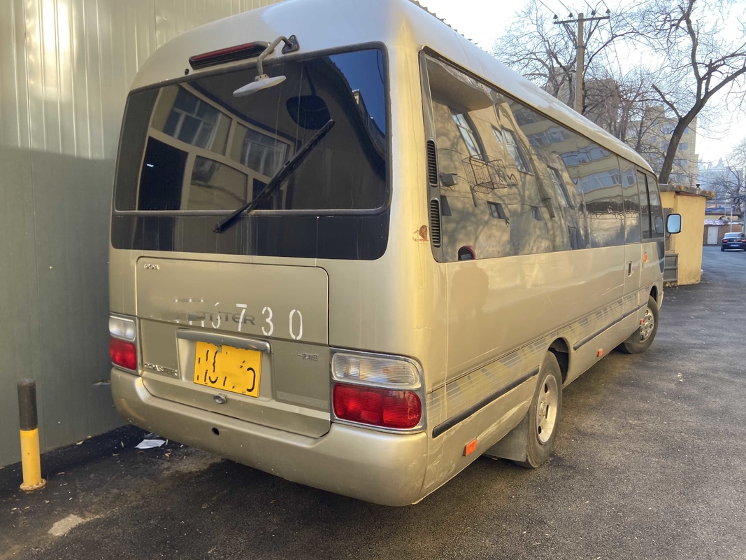 Motor usado de Mini Bus 1HZ de la mano del motor diesel de Mini Vans Toyota Coaster 29seats 2do