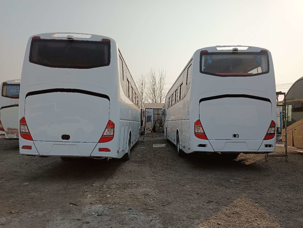 Autobús y coche usados Yutong Zk 6127 puertas de la suspensión dos del resorte plano de 55seats LHD/RHD
