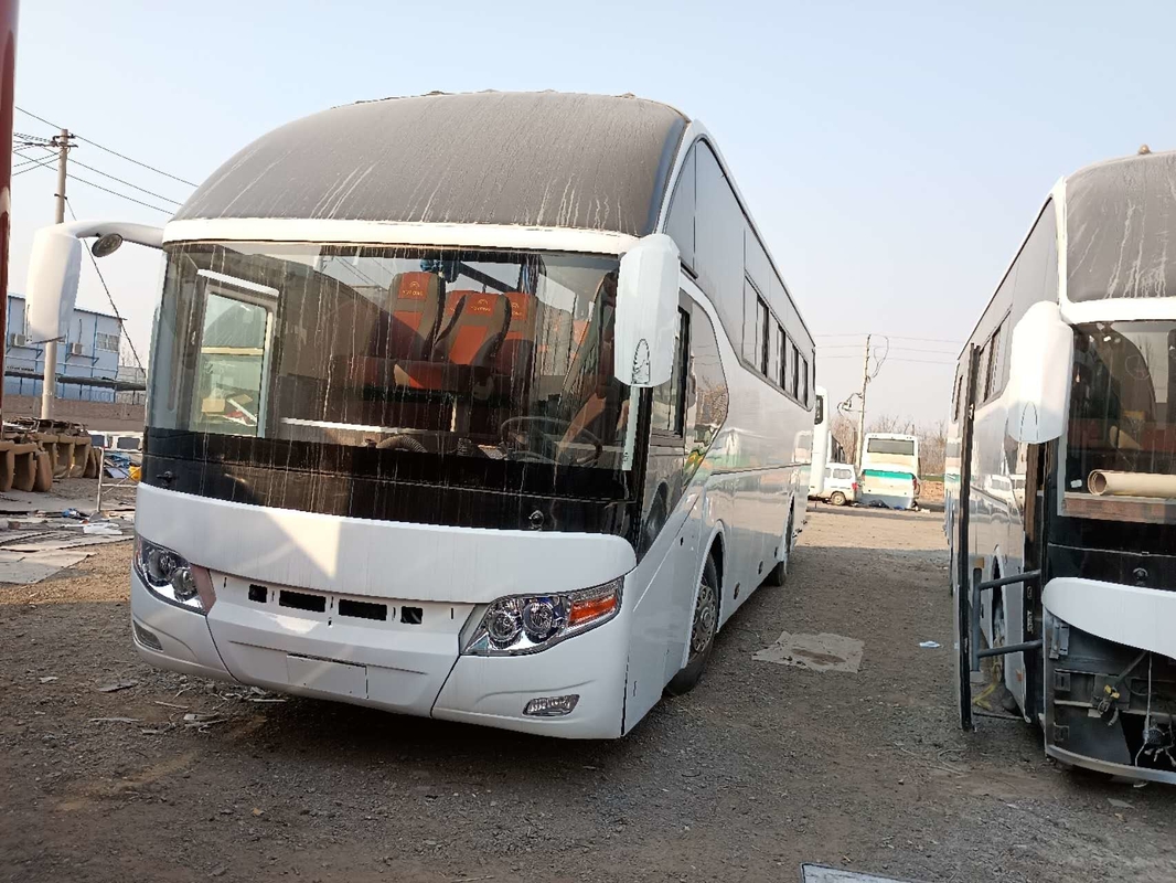 Autobús y coche usados Yutong Zk 6127 puertas de la suspensión dos del resorte plano de 55seats LHD/RHD