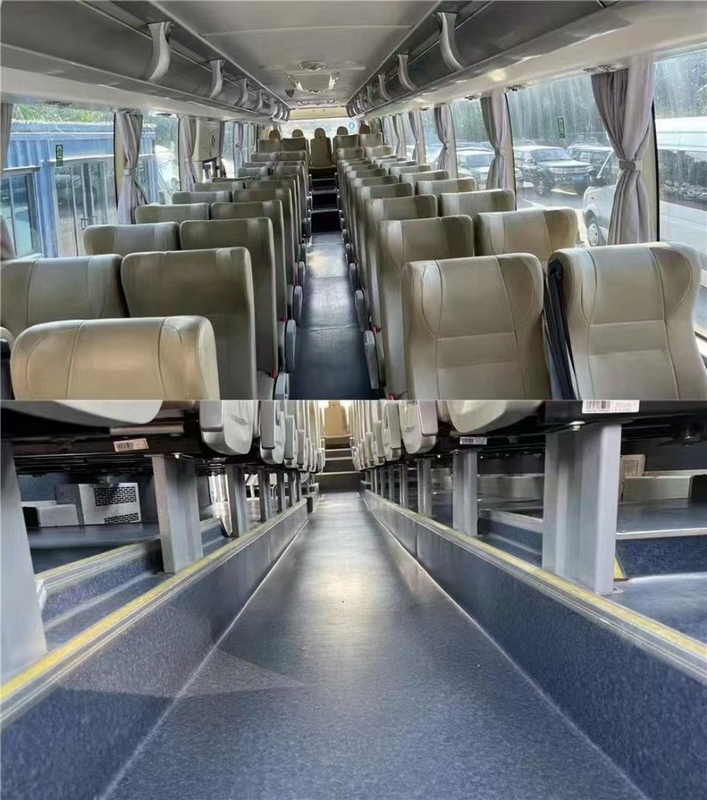 El autobús de lujo del viaje 2017 el autobús Zk6125HQ del año 55seat Yutong da en segundo lugar Buss en venta