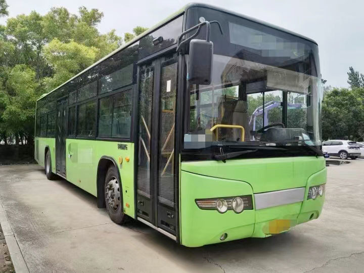 Autobús usado del transporte público de la mano del autobús segundo del tránsito de la ciudad de Yutong LHD del autobús de la ciudad
