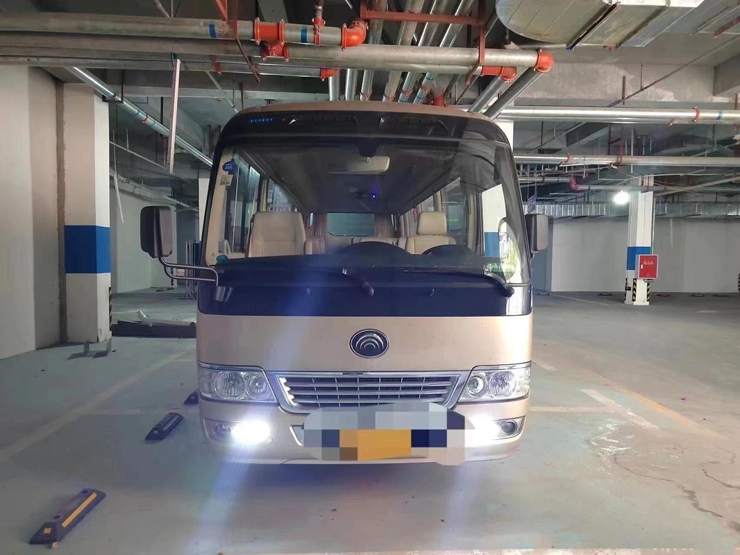 Mano 17 Seater de la gasolina 2018 de la transmisión automática de Yutong T7 17seats del autobús del motor diesel segundo