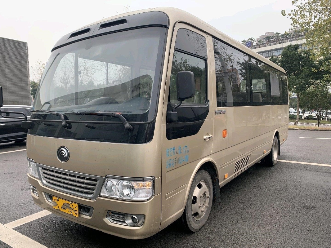 Mano 17 Seater de la gasolina 2018 de la transmisión automática de Yutong T7 17seats del autobús del motor diesel segundo