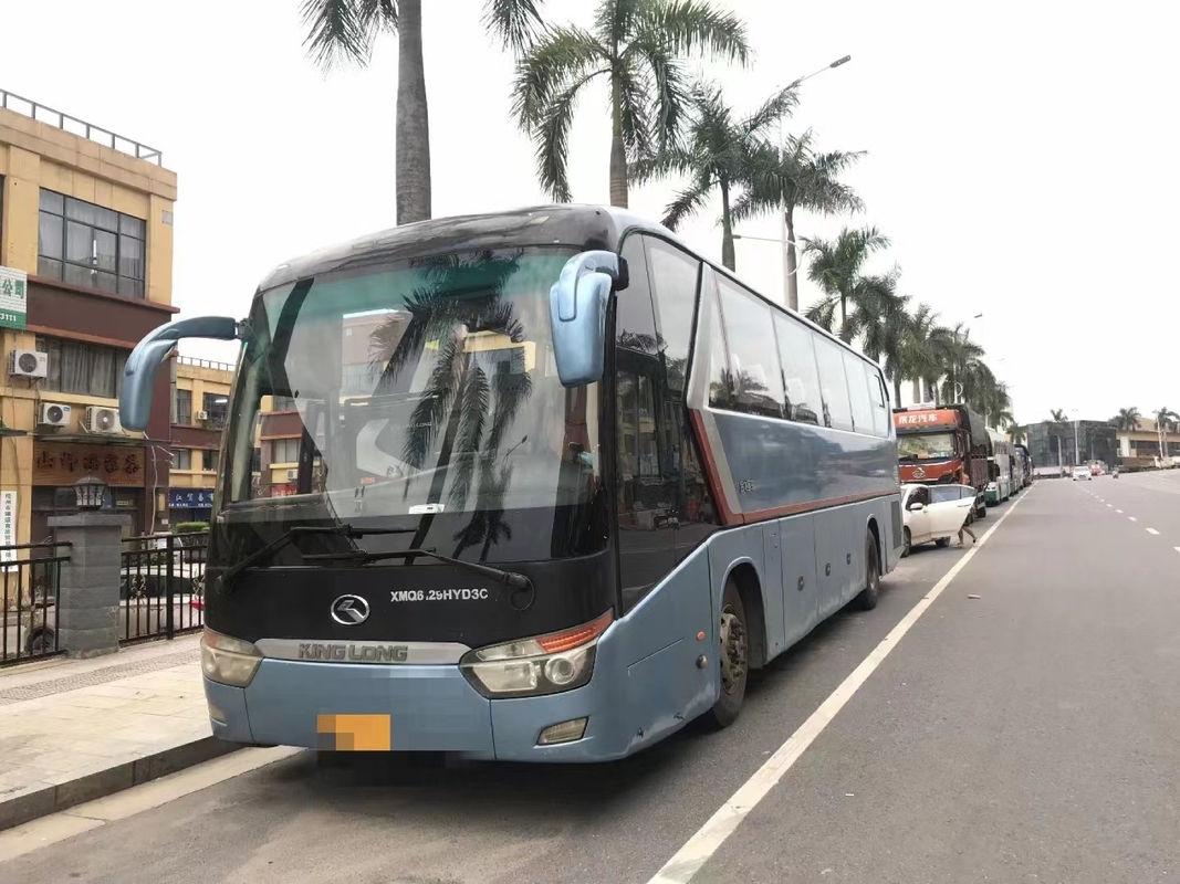 Autobús del aire acondicionado del autobús de la mano de Second Hand Bus 52 Seater Kinglong XMQ6129 2do del coche en venta