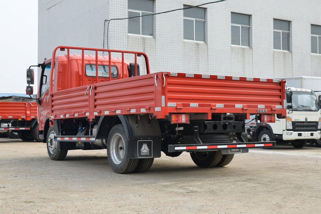 Lhd utilizó el motor diesel de la descarga 160hp Howo Mini Dump Truck For Sale del camión