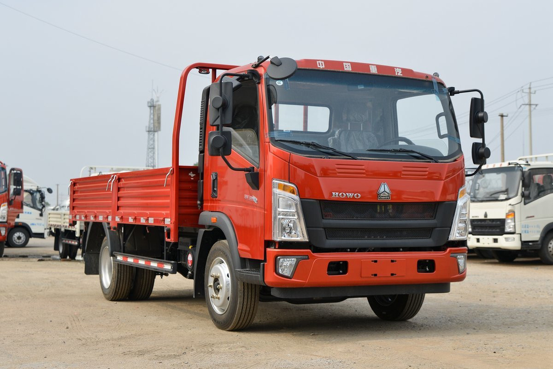 Lhd utilizó el motor diesel de la descarga 160hp Howo Mini Dump Truck For Sale del camión