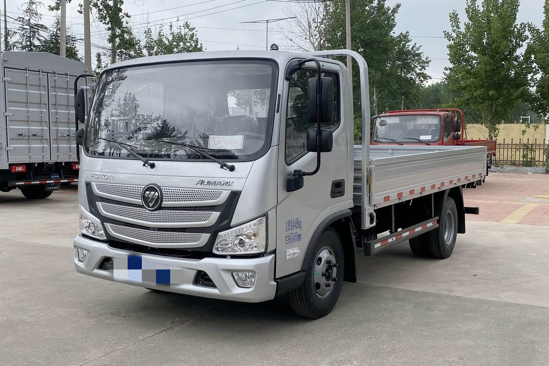 156hp utilizó el euro 6 Mini Trucks For Philippines del camión volquete que la granja de 5t utilizó a solo Axle Dump Trucks