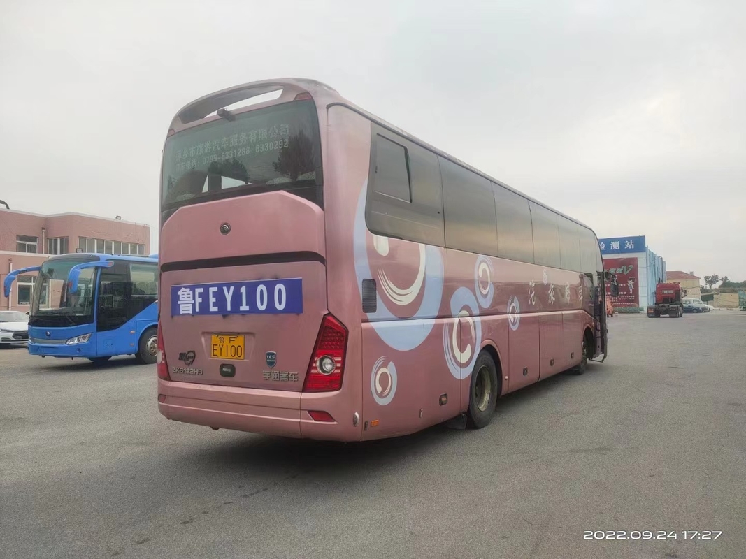 Autobús usado de la mano de Yutong ZK6122 segundo de los autocares diesel de la ciudad de 2016 asientos del año 55