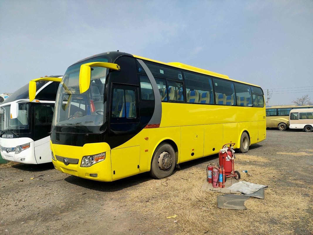 Suspensión usada del saco hinchable de las puertas del autobús 49seats dos del motor de la parte posterior de Yutong ZK6110 del servicio de autobús