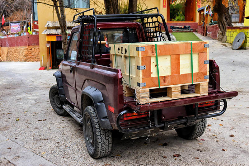 Recogida eléctrica en venta New Energy Mini Truck Touring Party Pickup de Misson de la marca nueva