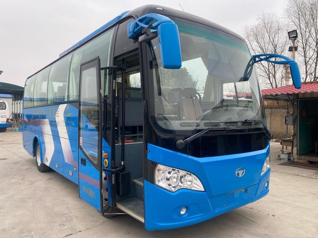 Puerta de balanceo externa del aire acondicionado del EURO V del motor 30seats del autobús GDW6840 Yuchai de Daewoo