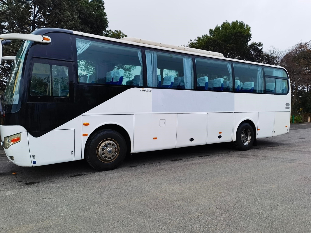 Reinstalación media del motor de Yuchai de la puerta del autobús ZK6107HB de la mano de Yutong segundo en la emisión del EURO IV