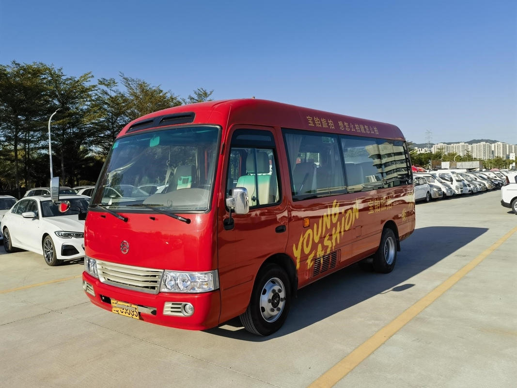 El pequeño autobús usado utilizó a Dragon Bus de oro XML6601J15 Front Engine 19 asientos 2020 años