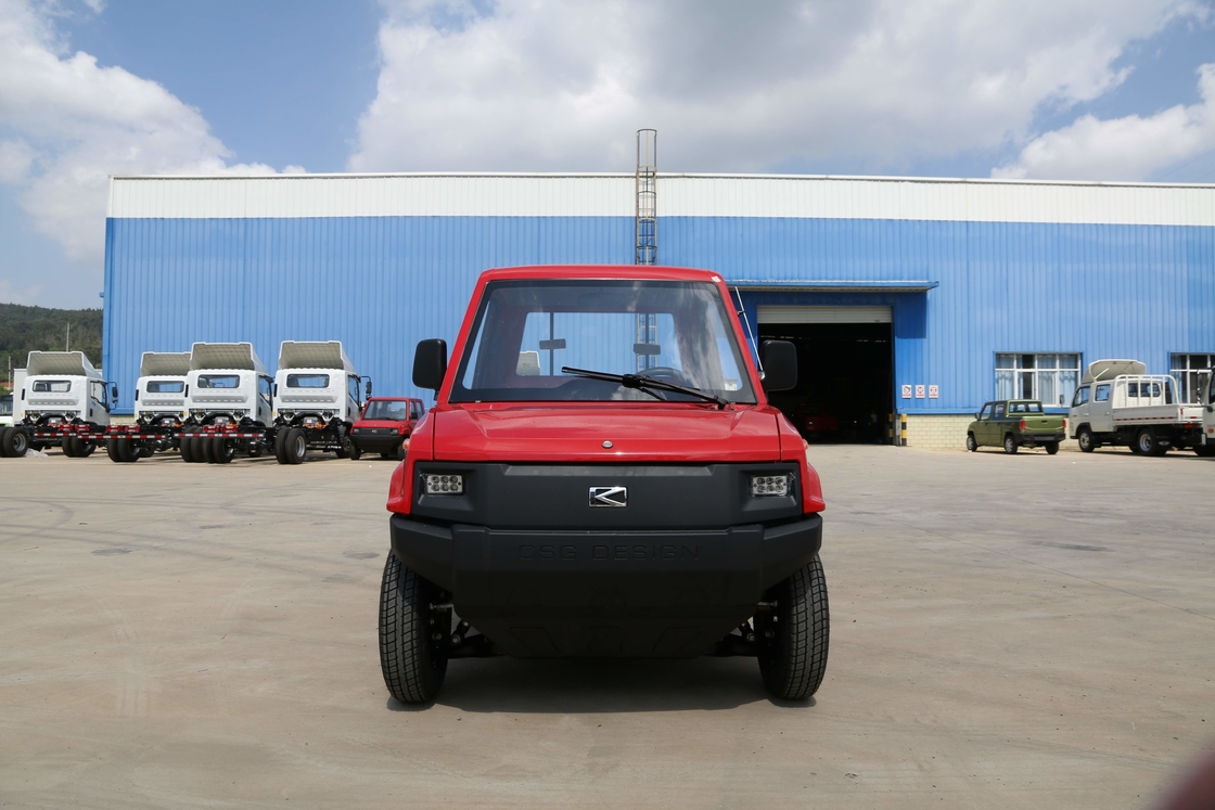 Asientos eléctricos L7e de la camioneta pickup 2 para la impulsión de rueda posterior roja de la recogida de Europa LHD/RHD