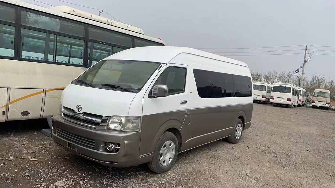 Japonés usado transporta Toyota Hiace 15 asienta el segundo aceite de lujo Front Engine Charger Plug del microbús