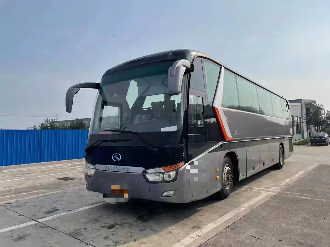 Coche Second Hand 54 asientos puertas dobles usadas forma lisa de rey Long Bus XMQ6129 de 12 metros