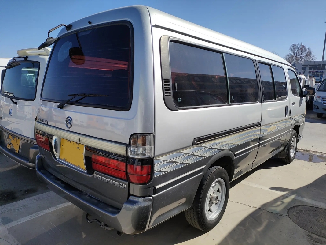 Motor diesel usado Dragon Hiace de oro XML6532 de 14 del pasajero del autobús del aire acondicionado de desplazamiento asientos de la ventana 14