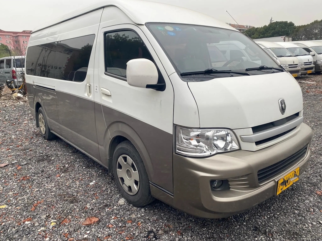 Mini Coach usado puerta de balanceo externa del motor de aceite de 2017 asientos del año 14 Jinbei Hiace SY6548