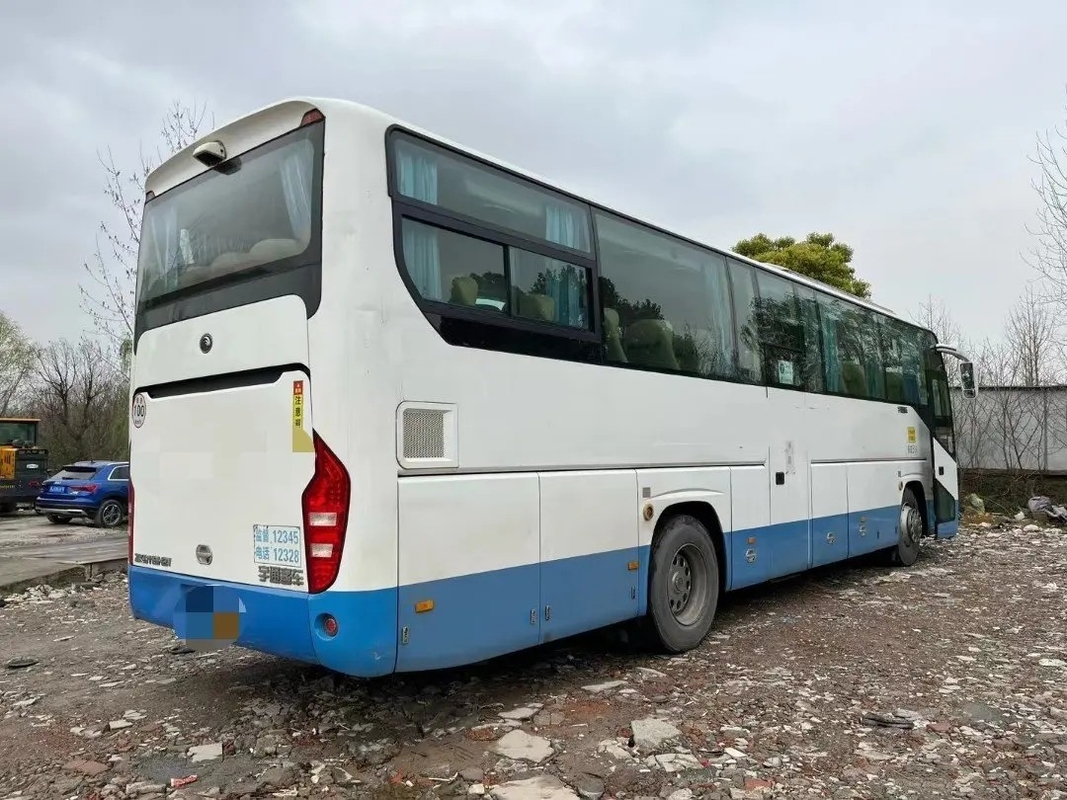 Peso en vacío usado asientos de la ventana 11500kg del lacre del autobús ZK6119 del motor 270hp 51 Yutong de Weichai del autobús de la segunda mano