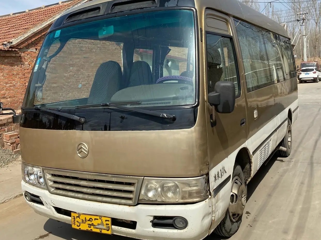 EURO usado III Front Engine Used Golden Dragon XML6601 de los asientos de Mini Coach External Swinging Door 19