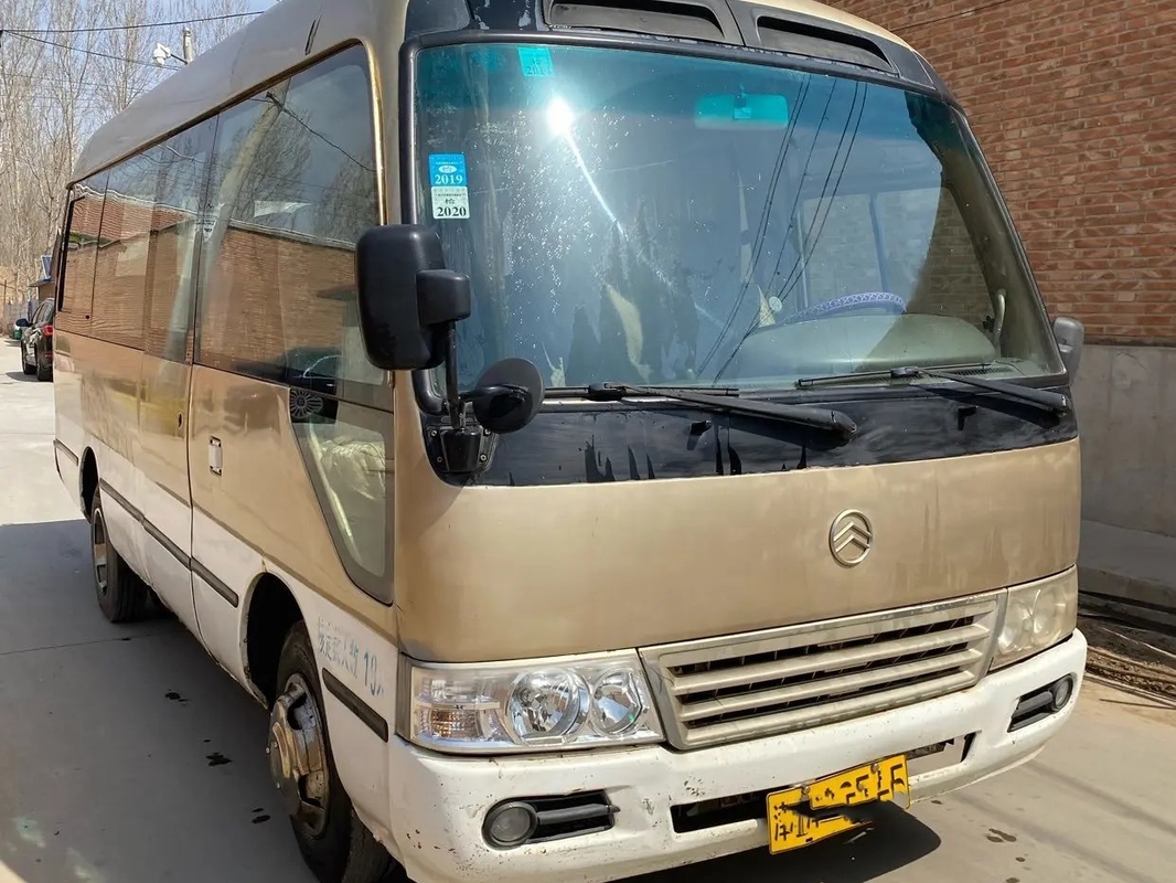 EURO usado III Front Engine Used Golden Dragon XML6601 de los asientos de Mini Coach External Swinging Door 19