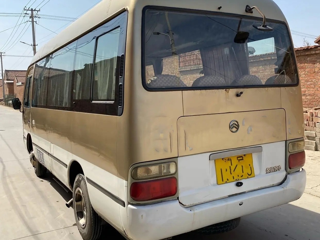 EURO usado III Front Engine Used Golden Dragon XML6601 de los asientos de Mini Coach External Swinging Door 19