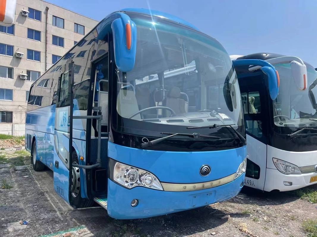 Motor usado 245hp de Yuchai de los asientos del autobús y del coche 39 pinzas raras ZK6908 de 2015 del año del color azul jóvenes del motor