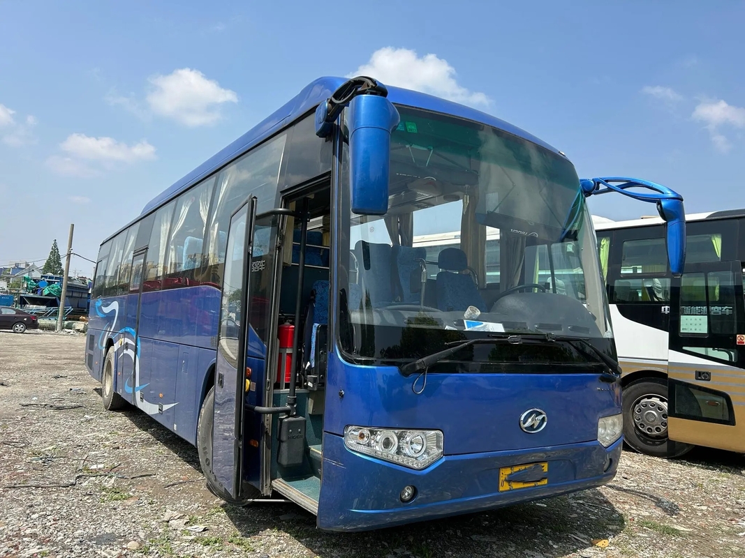 La puerta media 47 del autobús de la segunda mano asienta el nuevo LHD/RHD Yuchai motor del 80% 11 metros de autobús más alto usado KLQ6119