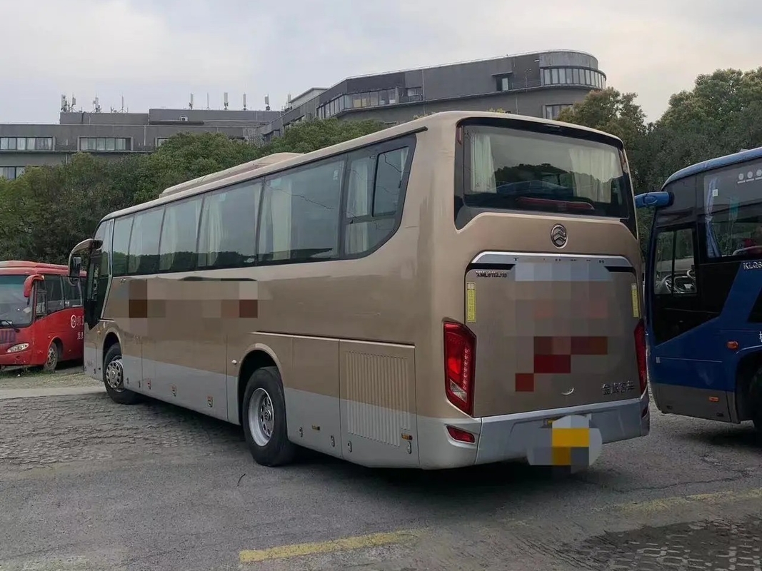 El coche usado Bus el 90% nuevos 48 asienta el motor de oro 100km/H del dragón XML6112 Weichai de la 2da impulsión de la mano