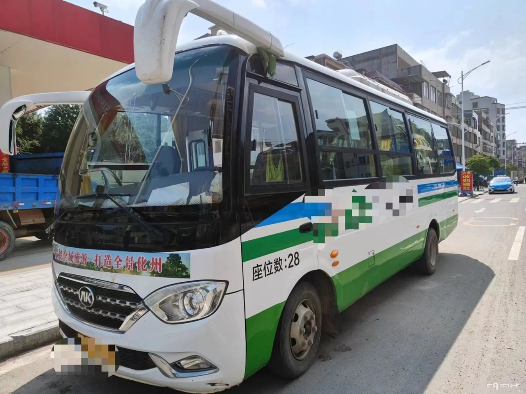 Ford Minibus Front Weichai Engine usado 28 asienta la ventana de desplazamiento que 2020 años 7 miden el 2do autobús HFF6739 de Ankai de la mano
