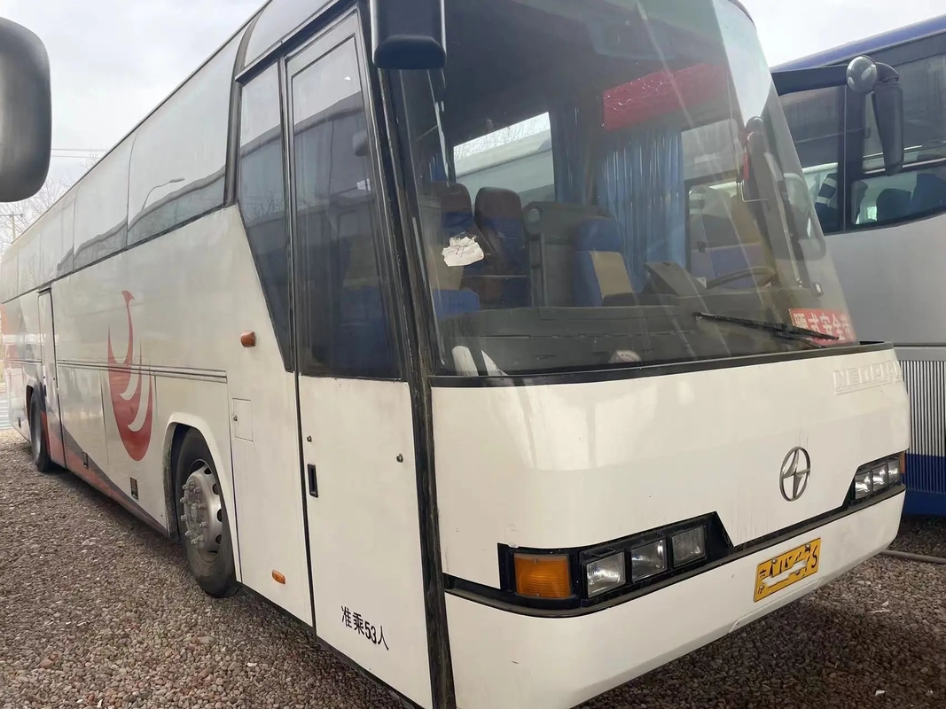 Solo motor usado de los cilindros de la puerta 6 de los coches 53 del color blanco diesel de los asientos con el autobús BFC6120 de Beifang de la mano del aire/acondicionado 2do