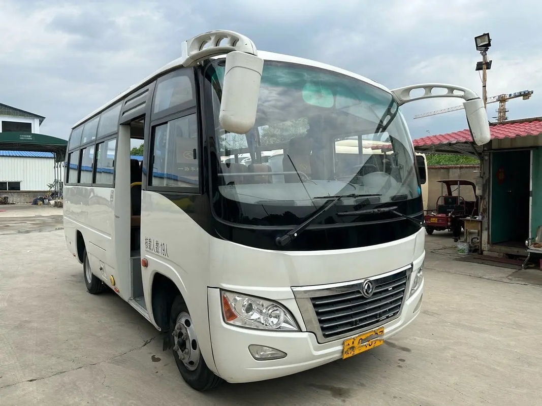 Mini Coach usado aire acondicionado Front Engine 19 de 2018 años asienta la ventana de desplazamiento del autobús DFA6601 de Dongfeng