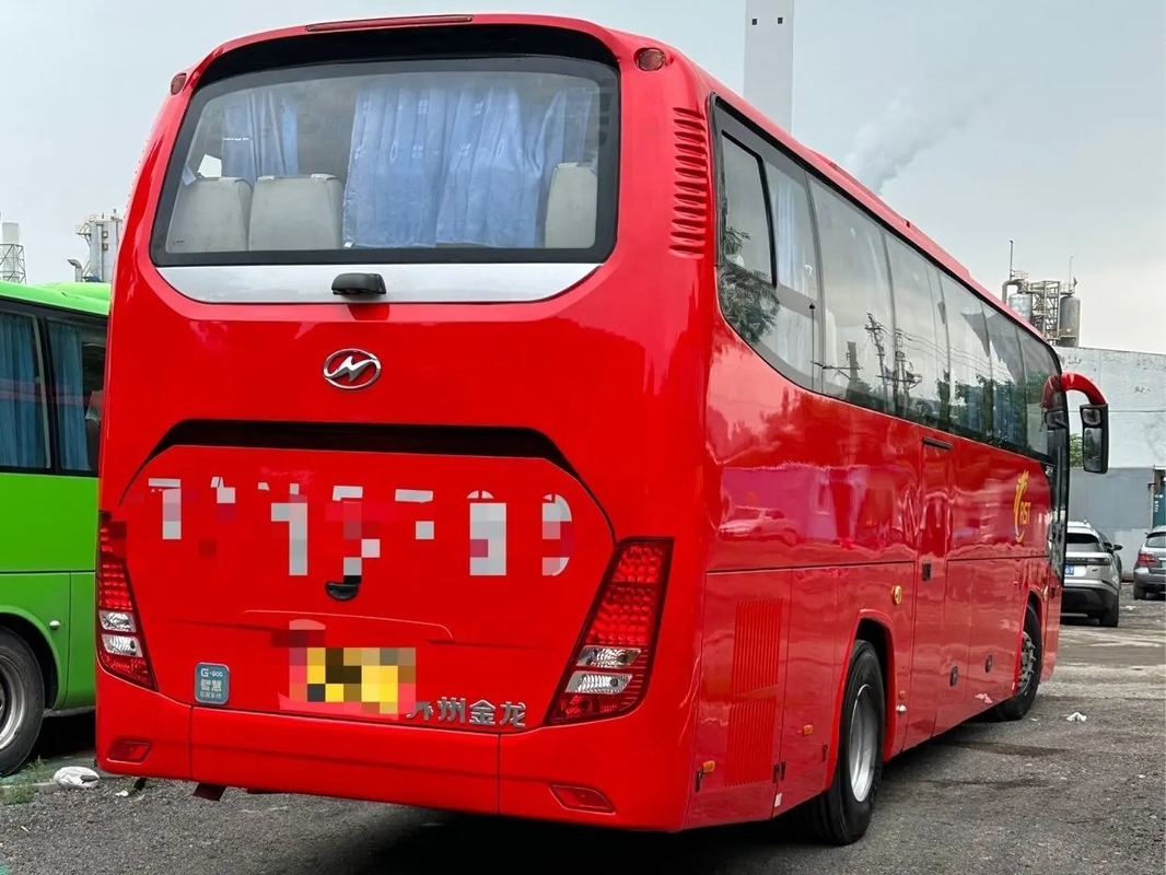 Puertas comerciales usadas del compartimiento de equipaje de los asientos del autobús 49 2 que sellan la ventana con la mano un KLQ6112 más alto del aire/acondicionado 2do