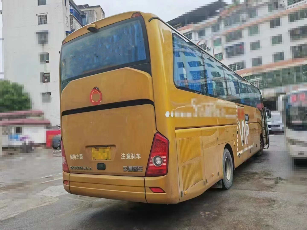 el 2do autobús de la mano dos pedazos de Front Windshield 39 metros Usd largos Yutong del motor 12 de Weichai de los asientos transporta ZK 6122