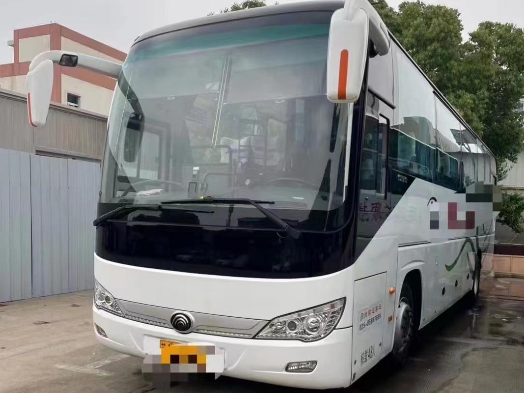 el 2do autobús de la mano ventana del lacre de la impulsión de la mano izquierda del resorte plano de 2020 del año de Yucuai asientos del motor 48 utilizó el autobús de Yutong